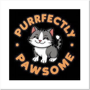Cat Lover - Purr-fectly Paw-some Posters and Art